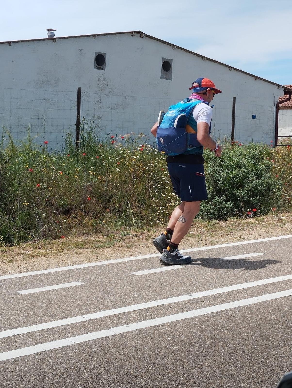 Foto Abel Uniendo caminos camino San Frutos 5