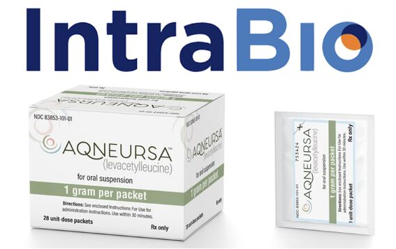 Logo de Intrabio y Caja y sobre de AQNEURSA